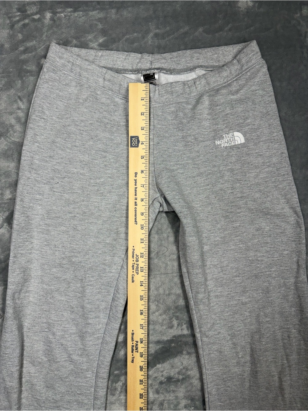 The North Face Light Gray Wide Leg Sweatpants - Picture 9 of 11